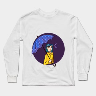 Coraline, star umbrella Long Sleeve T-Shirt